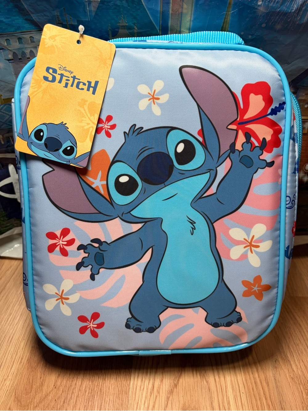 Disney Lilo and Stitch Stitch Insulated Lunch Bag New with Tags